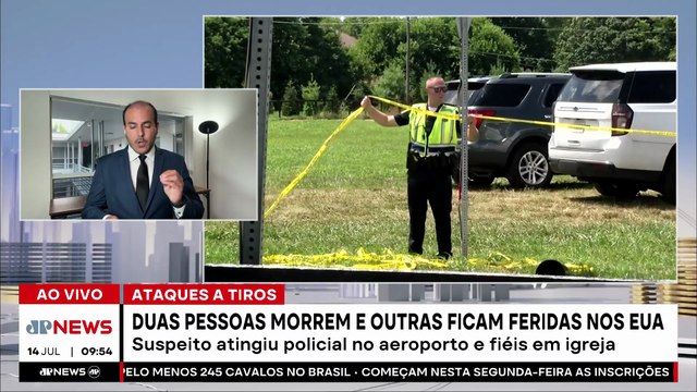 Tiroteios nos EUA deixam duas pessoas mortas