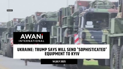 Ukraine: Trump says will send 'sophisticated' equipment to Kyiv