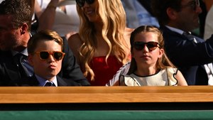 Prinz George ist 'ganz gut' im Tennis