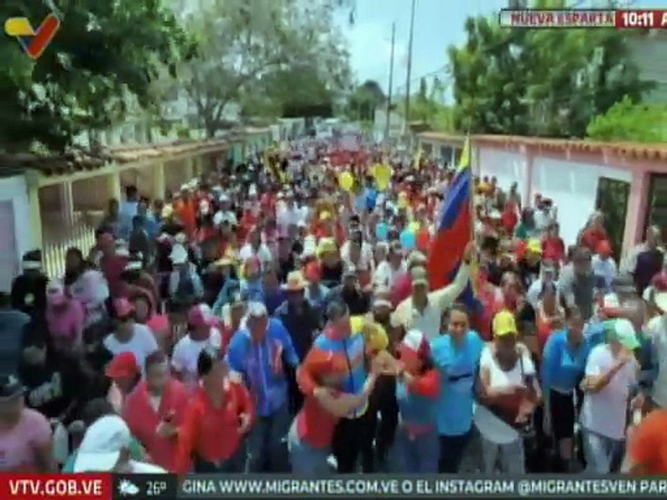 Nueva Esparta | Militancia revolucionaria demostró su respaldo a los candidatos por el GPP
