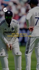 Rishabh Pant is built differently.  Chaos, pain, and clutch in one package🔥