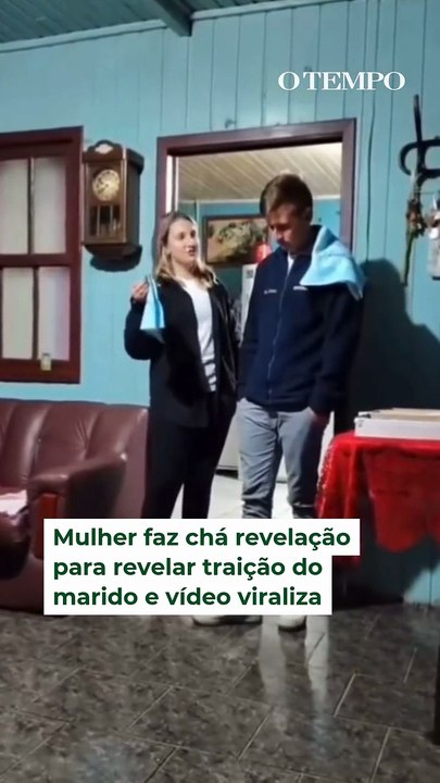Chá revelação vira barraco: mulher expõe traição do marido e viraliza