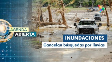 Lluvias obligan a suspender búsqueda de desaparecidos en Texas