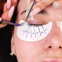 Watch the transformation of eyelash extensions! 👁️‍🗨️✨