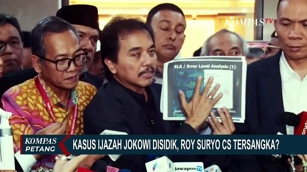 Jokowi Menduga Ada Agenda 'Politik' di Balik Kasus Tudingan Ijazah Palsu | KOMPAS PETANG
