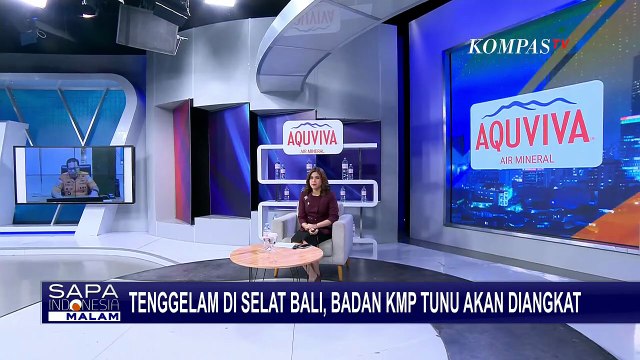 [FULL] Basarnas Susun Strategi Angkat KMP Tunu Pratama Jaya dari Dasar Laut Selat Bali | SAPA MALAM