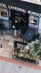 Detenido en Burgos tras arremeter contra la terraza de un bar