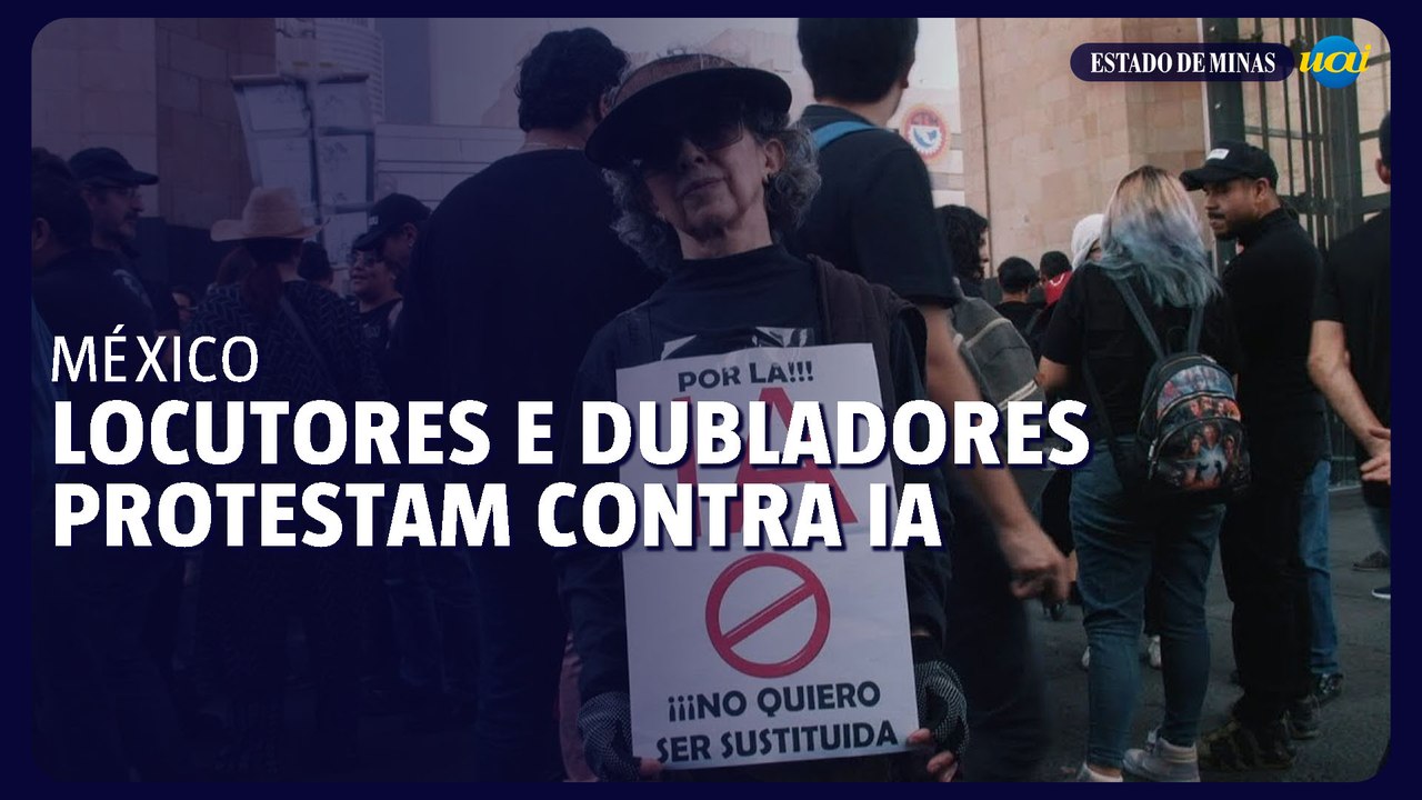 Rebelião contra as máquinas: Locutores e dubladores protestam contra IA