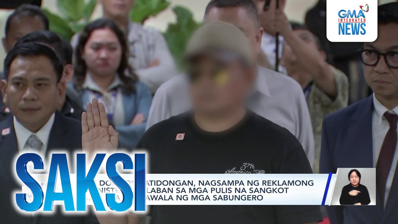 Julie Dondon Patidongan, nagsampa ng reklamong administratibo laban sa mga pulis na sangkot umano sa pagkawala ng mga sabungero | Saksi