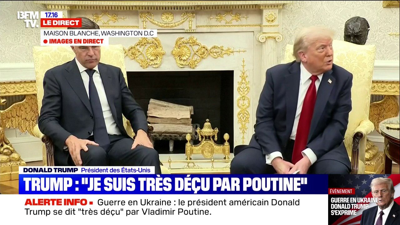 Aide à l'Ukraine: "Nous allons envoyer des armes à l'OTAN", annonce Donald Trump