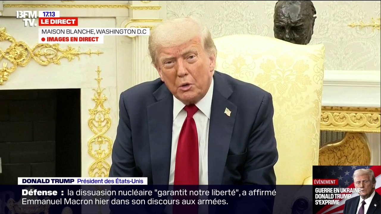 Guerre Russie-Ukraine: "Si nous n'avons pas d'accord dans 50 jours, il y aura des droits de douane secondaires sévères [contre les alliés de la Russie]", déclare Donald Trump