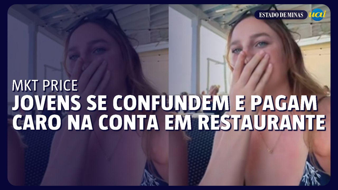 Jovens confundem abreviação em cardápio e pagam caro na conta