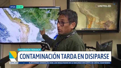 La calidad del aire en Cochabamba es mala, expertos señalan que se debe a la época de invierno