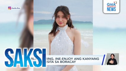 Charlie Fleming, ine-enjoy ang kanyang unang pagbisita sa Boracay | Saksi