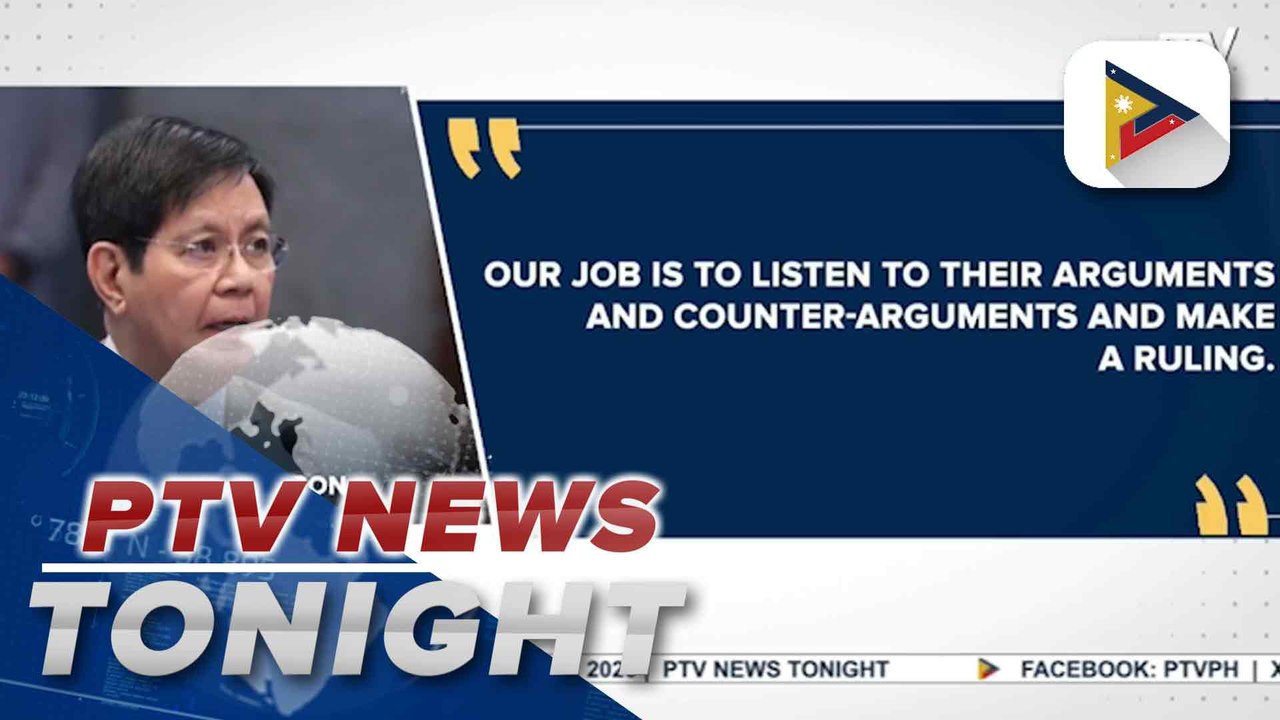 Sen. Lacson reminds fellow lawmakers of their actual duties as senator-judge in impeachment trial