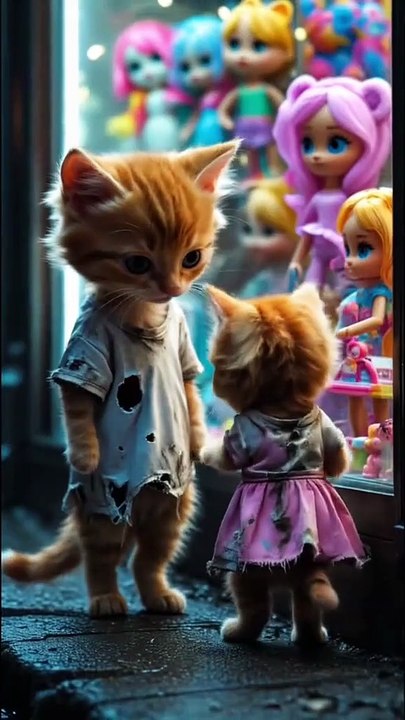 A Brother’s Love That Will Melt Your Heart – An Emotional AI Cat Story