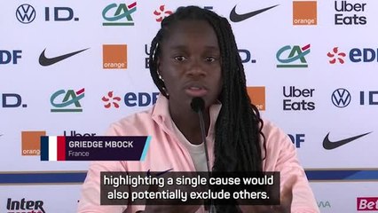 Mbock explains France's snub of rainbow armband