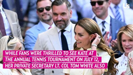 Kate Middleton's Private Secretary Raises Eyebrows at Wimbledon