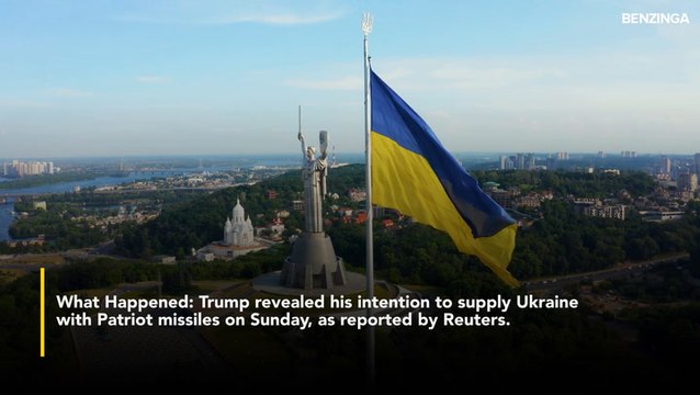 Trump Says US Will Supply Ukraine With Patriot Missiles- 'Putin Really Surprised A Lot Of People. He Talks Nice And Bombs Everybody In The Evening'