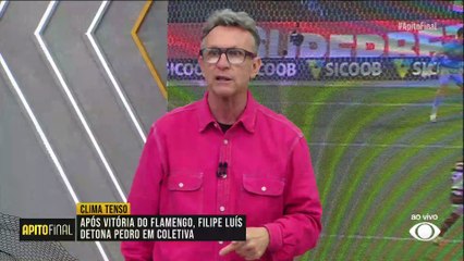 Neto detona Filipe Luís após 'treta' com Pedro no Flamengo: "Treinador traíra"