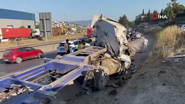 Kocaeli’de feci kaza: Ölü ve yaralılar var