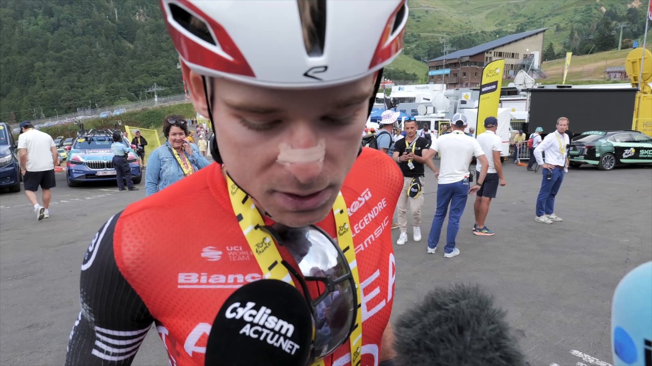 Tour de France 2025 - Mathis Le Berre : "Je me suis arraché pour Kévin Vauquelin car il ne faut pas le laisser seul"