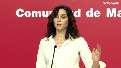 7' de Ayuso: "Sánchez le regala casi 25.000 millones de euros al independentismo catalán"