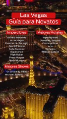 Guía para novatos en Las Vegas