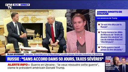 Augmentation du budget de la défense: "Un effort qui ne peut pas être financé par l'endettement", affirme Olga Givernet, députée Ensemble pour la République