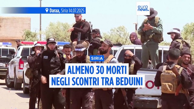 Siria, almeno 30 morti negli scontri tra beduini sunniti e milizie druse