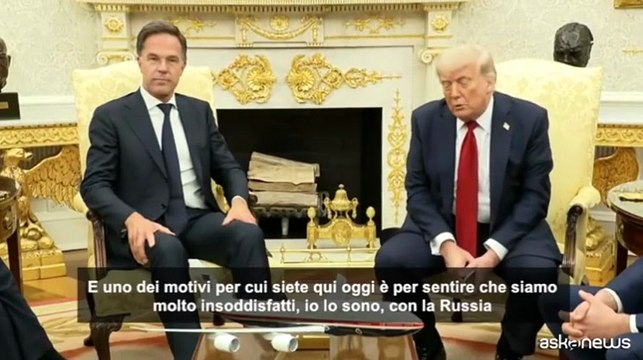 Ucraina, Trump: accordo entro 50 giorni o dazi 100% ad alleati Russia