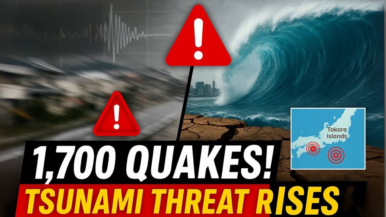 Japan Hit by 1,700 Earthquakes as Mega-Quake Threat Looms