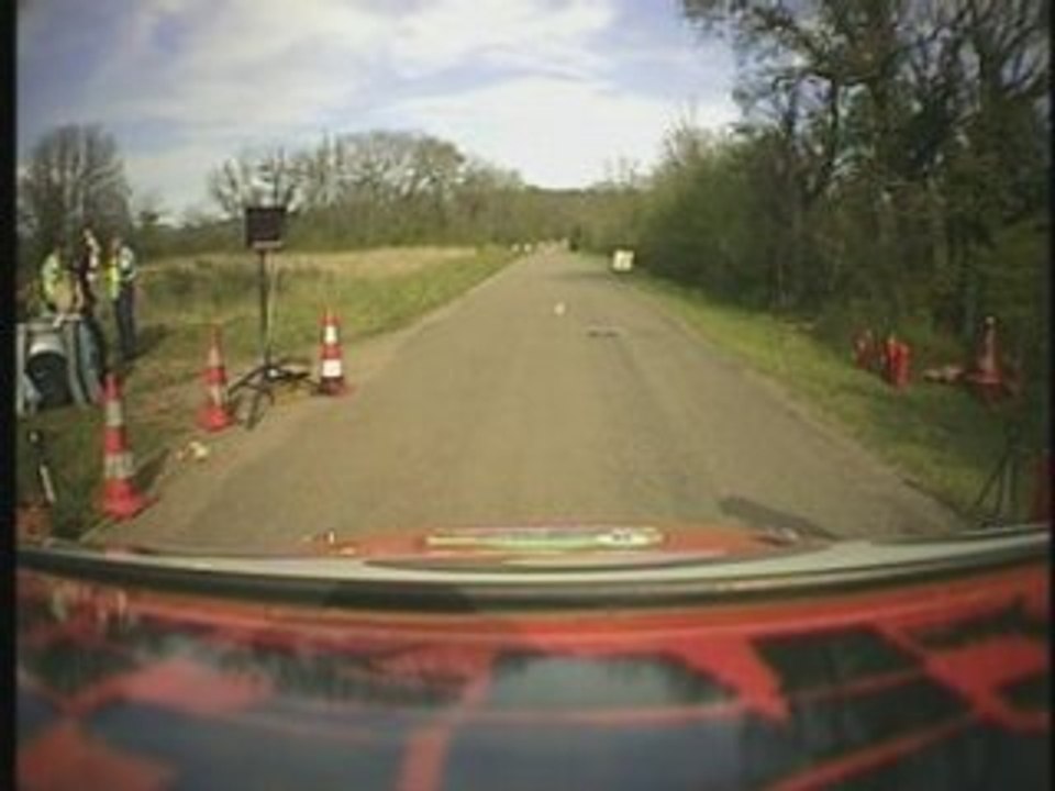 Rallye dijon cote d'or 2008 es4 saint jean de boeuf