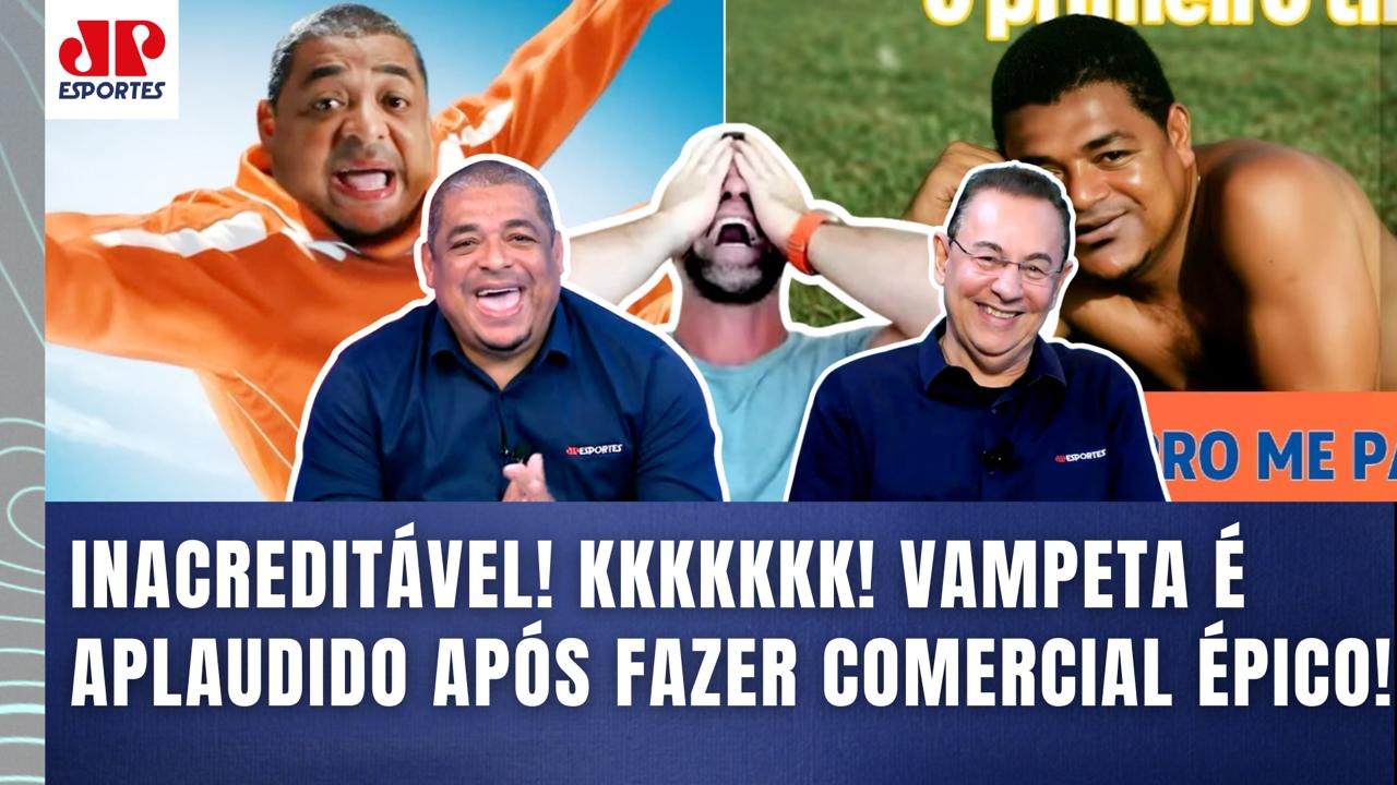 SENSACIONAL!!! Vampeta SURPREENDE AO VIVO com P...