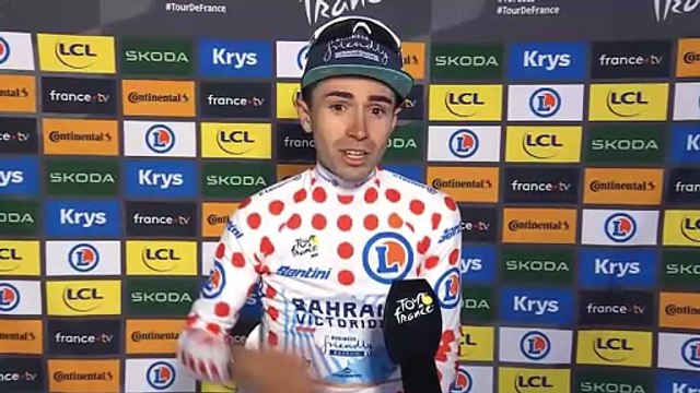 Tour de France 2025 - Lenny Martinez : Je vais essayer de garder le maillot à pois le plus loin possible