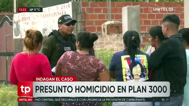 Hallan a un hombre sin vida en una calle de Santa Cruz de la Sierra; testigos dicen que fue arrastrado desde una casa