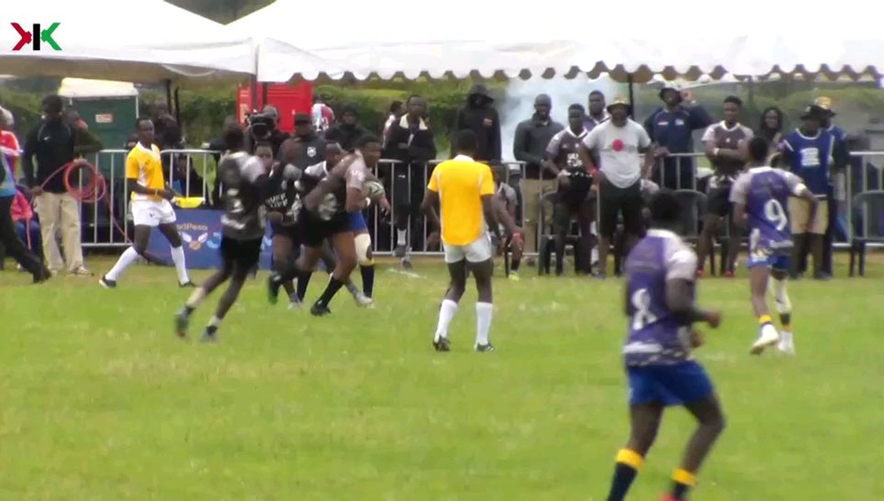 A massive fend and assist from Eliakim Kichoi during the RuffNTuff7s.