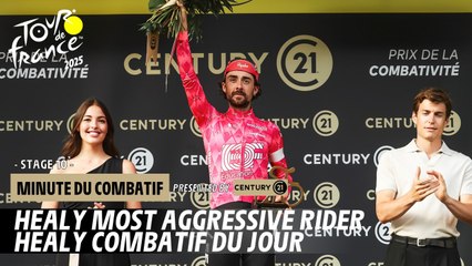 Century 21 most aggressive rider minute - Stage 10 - Tour de France 2025