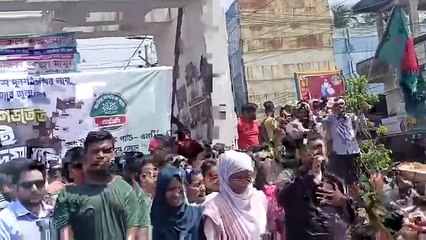 সাতক্ষীরায় জুলাই পদযাত্রা | জাতীয় নাগরিক পার্টি (NCP) | 52BD News