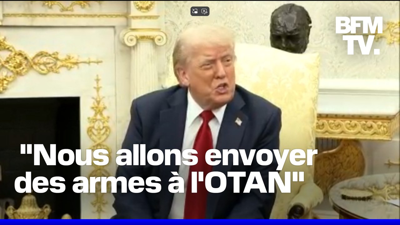 Donald Trump va envoyer des armes à l'OTAN pour aider l'Ukraine