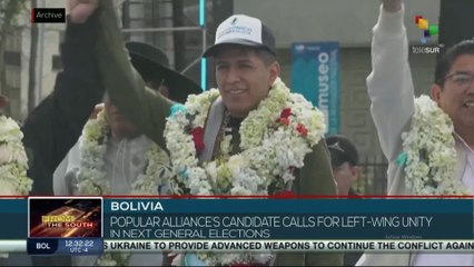Bolivia, Popular Alliance's candidate calls for left-wing unity in next general elections