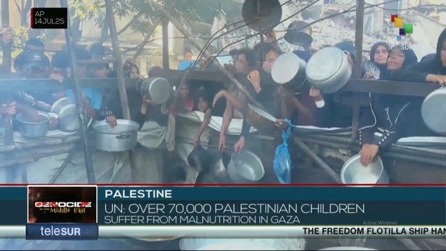 Palestine, over 70.000 Palestinian children suffer from malnutrition in Gaza