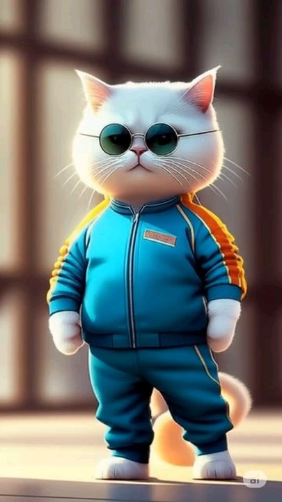 crazy cat