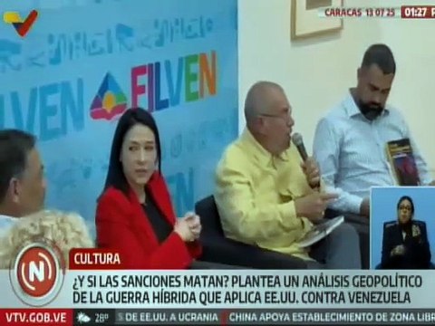 ¿Y si las sanciones matan? Un libro de Indhriana Parada presentado en la Filven 2025