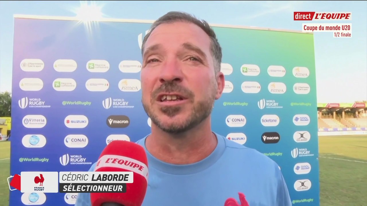 Laborde : «On manque de précision sur le dernier geste» - Rugby - Coupe du monde U20 - Bleuets