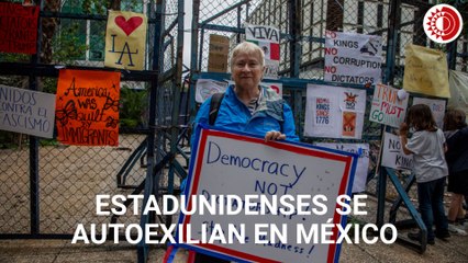 Estadunidenses se autoexilian en México