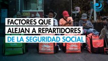 Percepciones económicas y no tiempo de trabajo efectivo, aleja a repartidores de la seguridad social