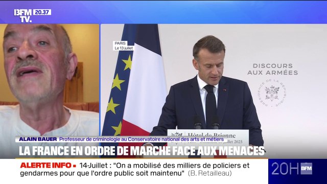 Le retour des empires est une réalité , estime Alain Bauer, professeur de criminologie au CNAM