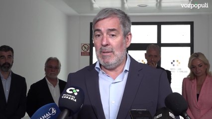 Clavijo sobre la financiación singular: "Es quitarle dinero a los canarios"