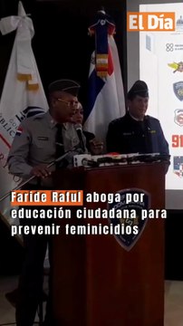 Faride Raful aboga por educación ciudadana para prevenir feminicidios